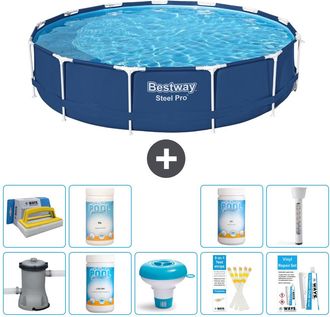Bestway Piscina Bestway Steel Pro Redonda - 396x84 Cm - 8-piezas S43339