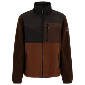 Iriedaily Auf Deck Fleece Jacket Fleecejacke f&uuml;r Herren | braun/schwarz