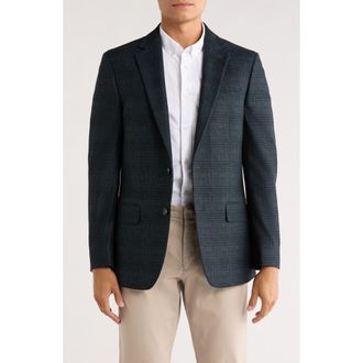 Original Penguin Plaid Two-Button Sport Coat in Green at Nordstrom Rack, Size 40 Regular