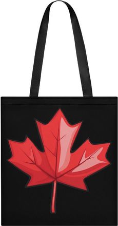 Generic Canada Red Maple Leaf Tote Bag for Women Men Shoulder Bags Purses Pouch Handbags