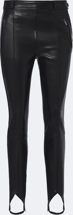 Balmain Leggings fuseau in pelle