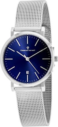 Christian Van Sant Womens Paradigm Blue Round 32mm