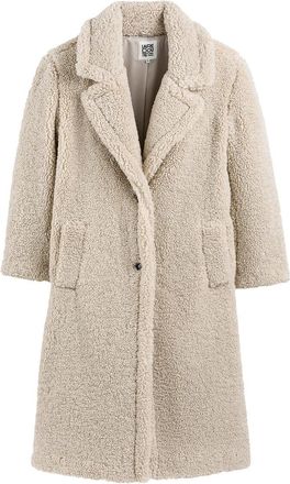 La Redoute Collections Lange jas in sherpa