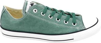 Converse Canvas Lage Top Rubberen Zool Sneaker - Heren - Sneakers - Groen - 42 EU - Schoenen