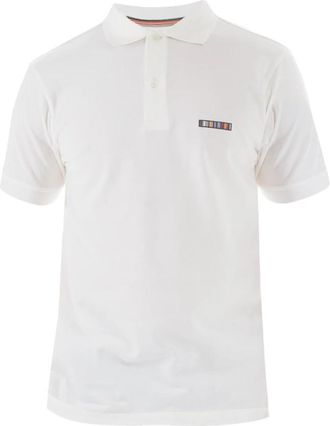 Paul Smith Klassiek Multistreep Geborduurd Poloshirt - Heren - Polos - Wit - M - Katoen - Tops