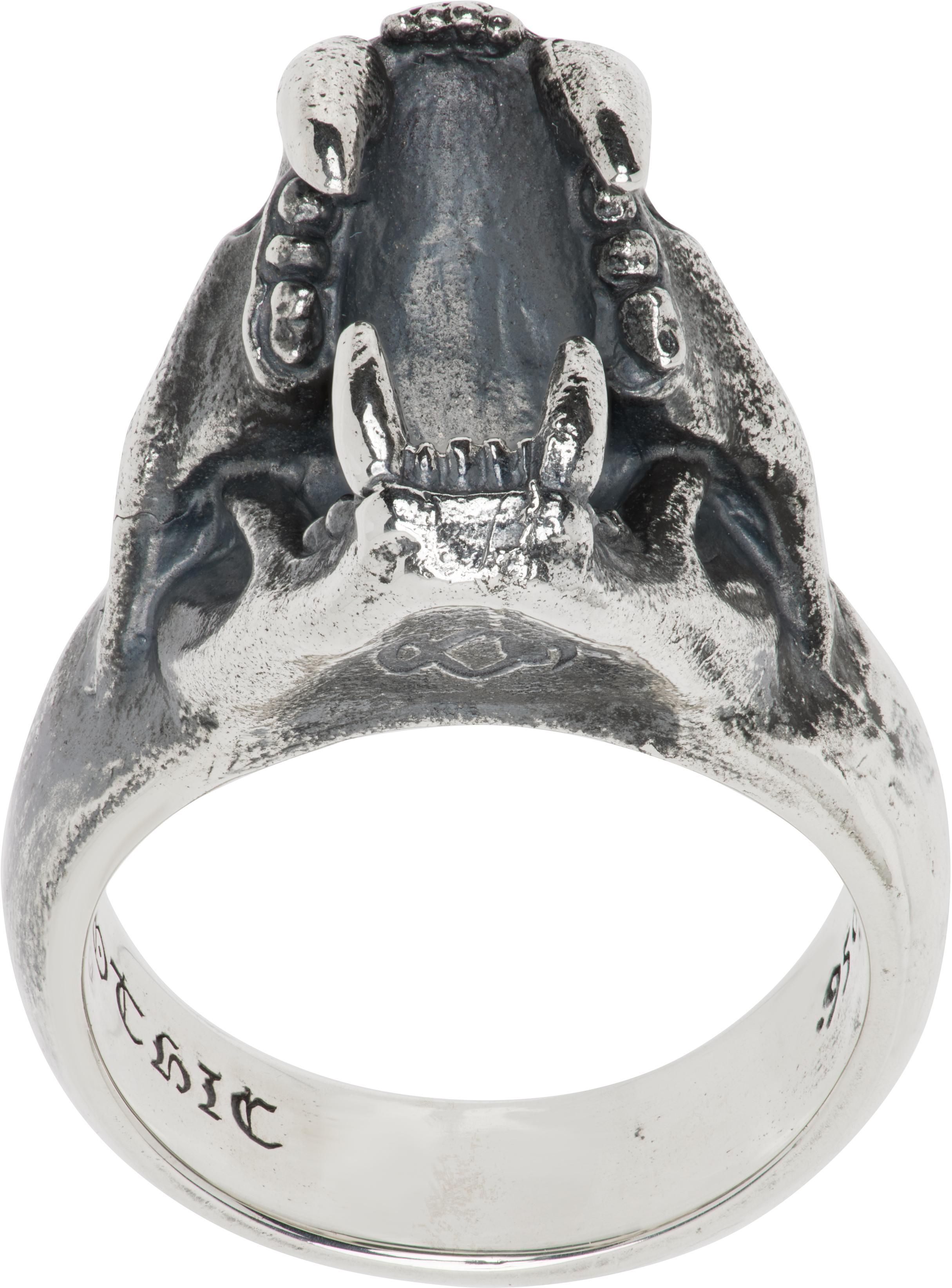 Men's Yohji Yamamoto Silver Rings - up to −56% | Stylight
