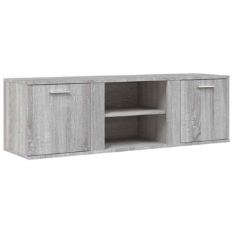 vidaXL Vidaxl - Mueble De Tv De Madera De Ingenier&iacute;a Gris Sonoma 120x34x37 Cm