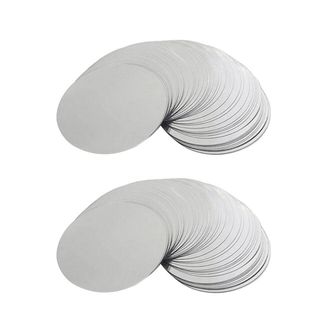 OEM 400 Discos Vertedores De Vino Plateados De 3 Pulgadas, Antigoteo, Con Boquilla Para Servir En Rebanadas Finas
