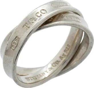 Tiffany & Co. Silver 925 Band Ring (Pre-Owned)