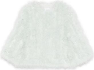 Yves Salomon Round Neck Jacket