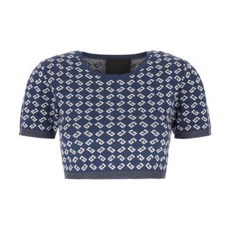 Givenchy Dames, Tops, Blauw, Maat: L Denim