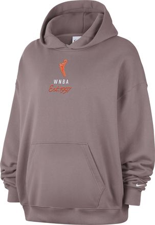 Nike Womens WNBA Oversized French Terry Pullover Hoodie in Pink | IO7743-204