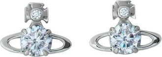 Vivienne Westwood Reina Large Earrings - Dames - Oorbellen - Grijs - ONE Size - Accessoires