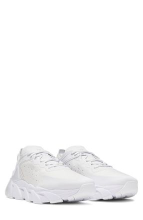 Under Armour Gender Inclusive UA Halo Trainer Training Shoe in White/White at Nordstrom, Size 15.5 Womens