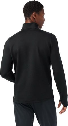 Smartwool Mens Active Fleece Wind Half-Zip Black XXL