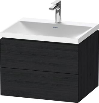 Duravit Duravit L-cube Conjunto En C Suspendido, 2 Cajones, Sin