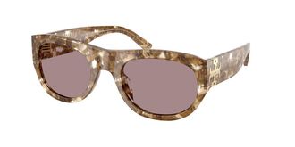 Tory Burch TY7238U 2026LA Womens Sunglasses Tortoiseshell Size 54