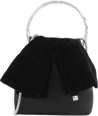 Jimmy Choo London BON BON Satin Velvet Bag
