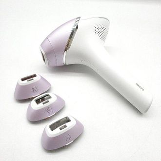 Philips Depiladora De Luz Pulsada - Philips - Lumea Ipl 8000 - Tecnolog&iacute;a Senseiq - Sensor Smartskin - 4 Cabezales Ergon&oacute;micos