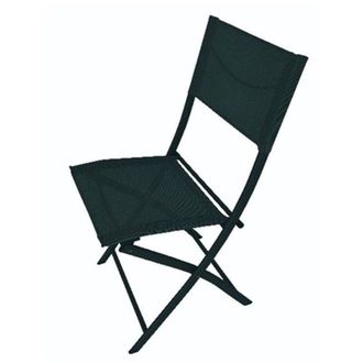 Trade Shop Trade Shop - Copy Of Sedia Sharm In Ferro Tessuto Textilene Polipropilene Marrone 41x5x83cm Pieghevole 529004