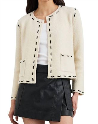 Rails Juliette Jacket In Ivory