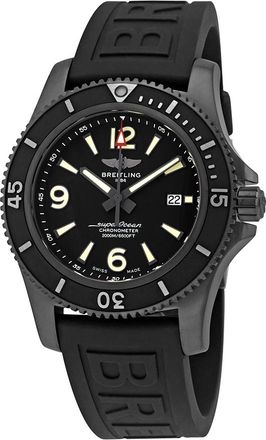 Breitling Pre-owned Breitling Superocean 46 Automatic Black Dial Mens Watch M17368B71B1S1