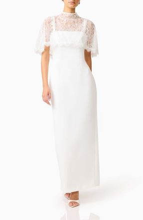 Elliatt Kelly Gown in White at Nordstrom, Size Small