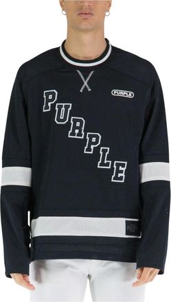 Purple Tops, Heren, Zwart, M, Polyester, Mesh Jersey Team