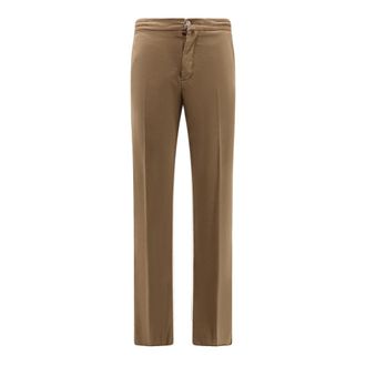 Kiton Uomo, Pantaloni, Marrone, W30, new