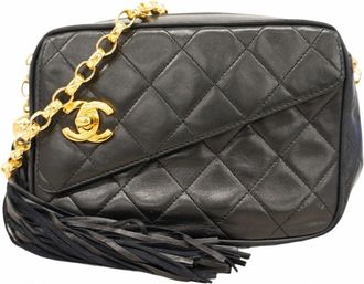 Chanel Leather Shoulder Bag (Pre-Owned)