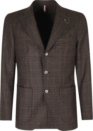 Santaniello Uomo, Giacche, Marrone, XL, new