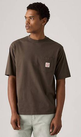 Levi's T-shirt da lavoro - Uomo - 2XS - Marrone / Bracken