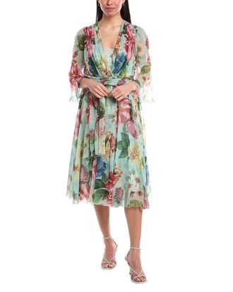 Dolce & Gabbana Silk Midi Dress