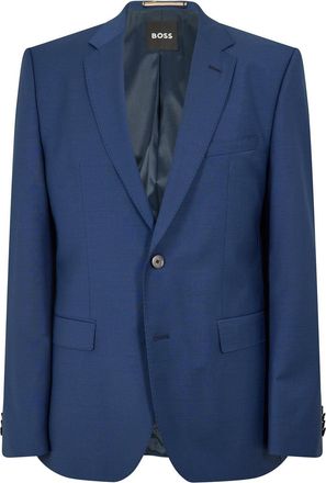 HUGO BOSS Mens H Jasper Luxury Suit Jacket in Open Blue - Size 42 (Chest)