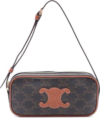 Celine Pre-owned Celine Mini Triomphe Cuir Coated Canvas Camera Bag Ladies CG349N3DXJG5NYRJ