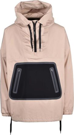 Dsquared2 Jassen, Heren, Beige, XL, Katoen, Windreaker Casacca