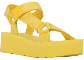 Guess Avin Platform Sandal in Yellow at Nordstrom Rack, Size 10