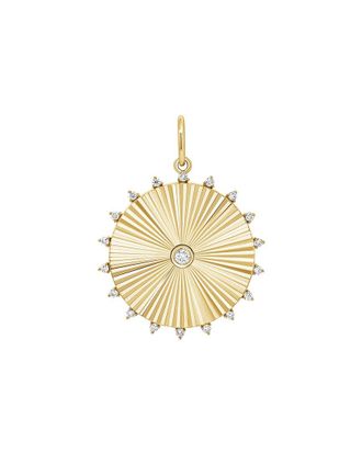 Sabrina Designs 14K 0.21 Ct. Tw. Diamond Charm Pendant