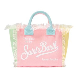 MC2 Saint Barth Tote Bags, female, Multicolor, Size: ONE SIZE Colette Handbag With Shoulder Strap