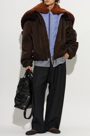 Loewe Insulated Hooded Jacket, Mens, Multicolour