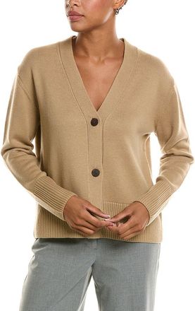 Vince Shrunken Weekend Wool-Blend Cardigan