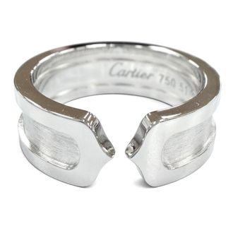Cartier White Gold White Gold (18K) Band Ring (Pre-Owned)