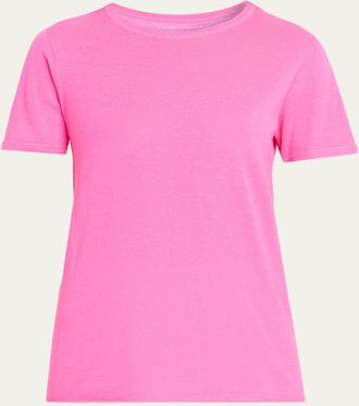 Majestic Filatures Machine Washable Cashmere Crewneck Top