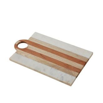Be Home Moa Marble & Wood Rectangular Board at Nordstrom