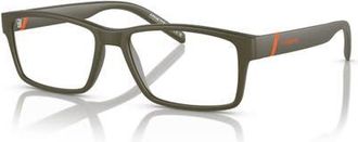 Arnette 54mm Rectangle optical glasses in Green at Nordstrom