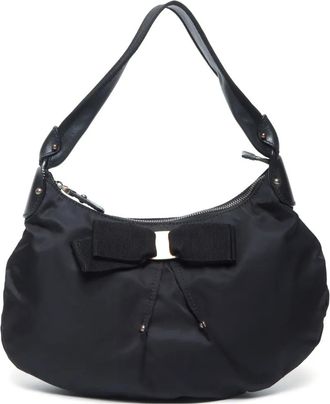 Ferragamo Borsa a spalla Vara Bow 1990-2000 - Nero