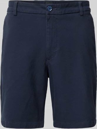 HUGO BOSS Modern Fit Chinoshorts aus Baumwoll-Mix Modell KANE1 in Marine, Gr&ouml;&szlig;e 46