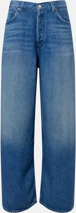 A Gold E Rounded Baggy wide-leg jeans