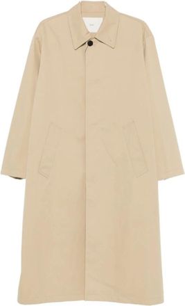 Dunst Verfijnde Mac Coat - Heren - Mantel - Beige - L - Katoen - Jassen