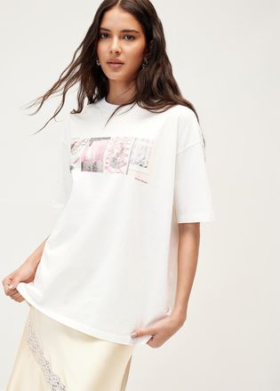 Damson Madder Womens Slow Life loose T-shirt